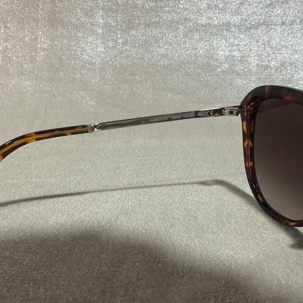 Kate Spade Sydnee Womens Cat Eye Sunglasses Tortoise Brown Gradient Lens - Picture 7 of 9